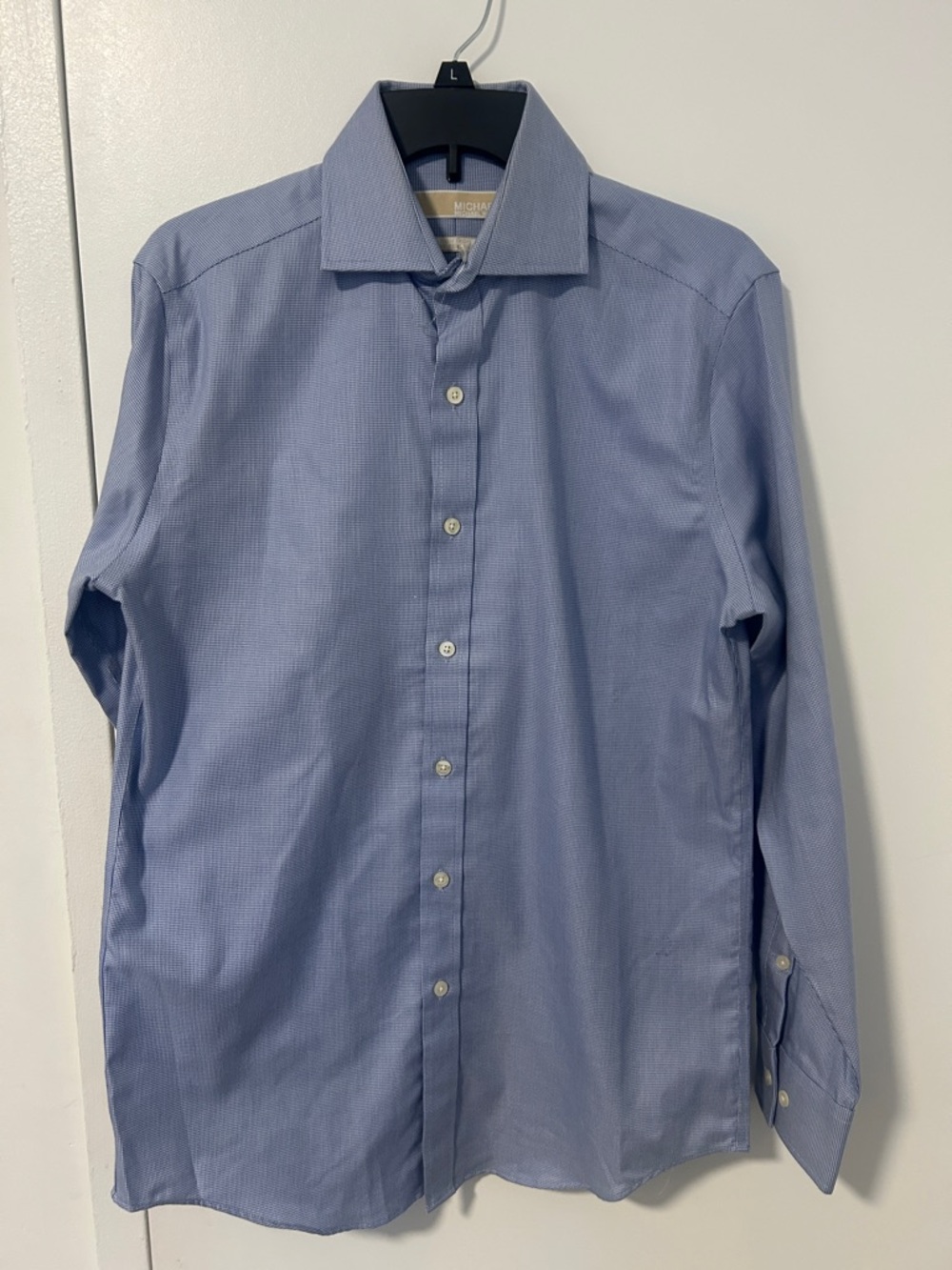Michael Kors Light Blue Men's Dress Shirt
